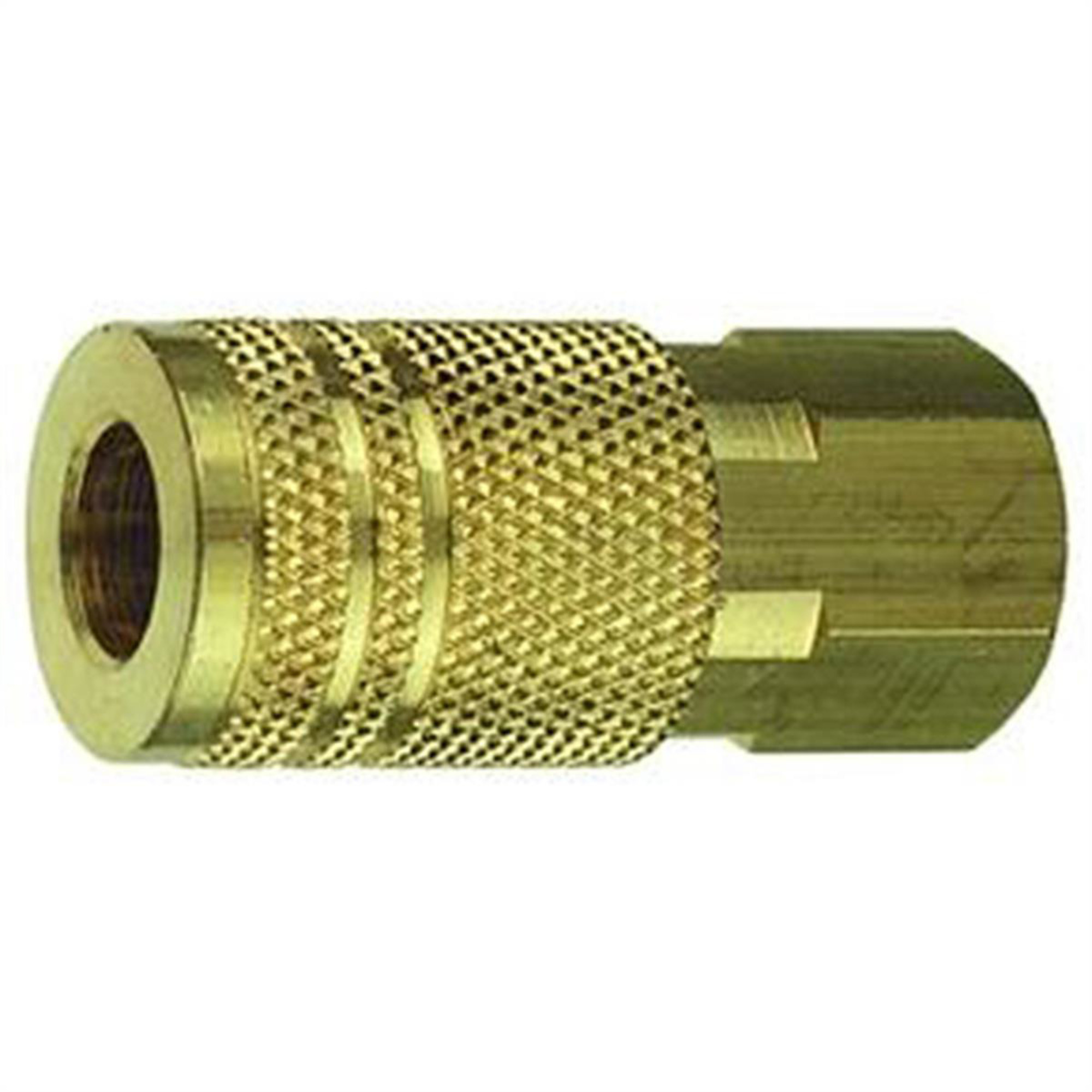 Plews Edelmann Coupler — 1/4in. I/M, 1/4in. FNPT, Model# TRF13-235
